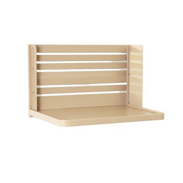 Clay Canyon Wall-Mounted Entryway Organizer Shelf - Beige (synthetic illustration; no displayed measurements)