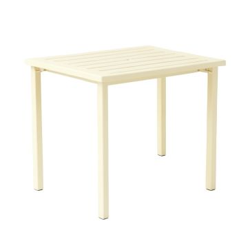 Holly Brook Patio Table - Cream