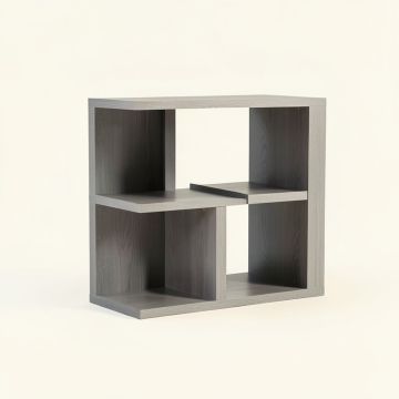 Willow Bend Desktop Shelving Unit - Gray (synthetic illustration; no displayed measurements)