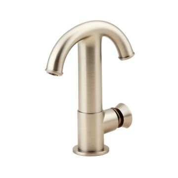 Mylan Single Hole Bathroom Faucet With Drain Assembly And Spot Shield Technology