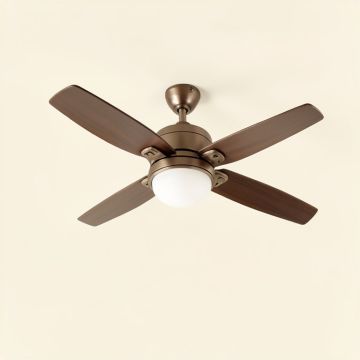 52 '' Divisadero 5 - Blade Standard Ceiling Fan With Remote Control And Light Kit Included (synthetic illustration; no displayed measurements)