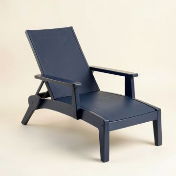 Olive Canyon Outdoor Lounge Chair - Navy (synthetic illustration; no displayed measurements)