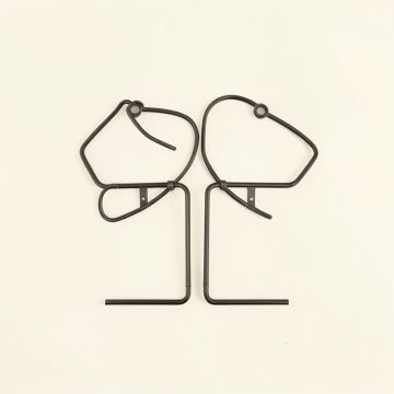 2 Piece Metal Wall Décor Set (synthetic illustration; no displayed measurements)