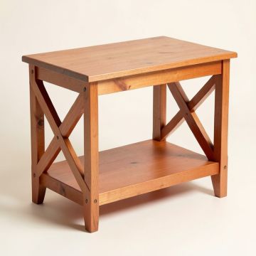 Lake Dale Side Table - Terracotta (synthetic illustration; no displayed measurements)
