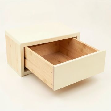 Brook Brook Under-Desk Drawer Unit - Cream (synthetic illustration; no displayed measurements)