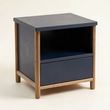 Fern Dale Nightstand - Navy (synthetic illustration; no displayed measurements)