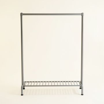 Sage Bluff Empty Garment Rack - Gray (synthetic illustration; no displayed measurements)