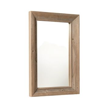 Cottage Modern & Contemporary Beveled Distressed Accent Mirror