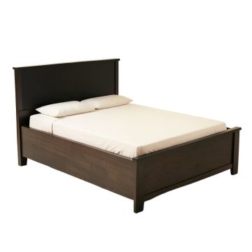 Dorinda Solid Wood Low Profile Standard Bed