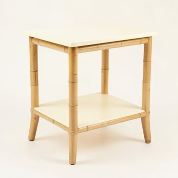 Clay Dale Side Table - Cream (synthetic illustration; no displayed measurements)