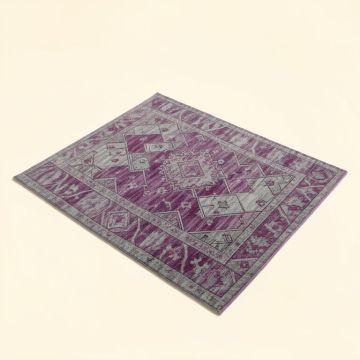 Sudheer Geometric Purple/Gray Area Rug (synthetic illustration; no displayed measurements)