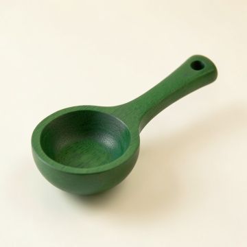 Summit Arc Cooking Spoon - Green (synthetic illustration; no displayed measurements)