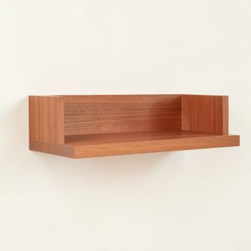 Pine Bluff Wall-Mounted Shelf - Terracotta (synthetic illustration; no displayed measurements)