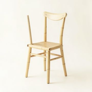 Olive Falls Dining Chair - Ivory (synthetic illustration; no displayed measurements)