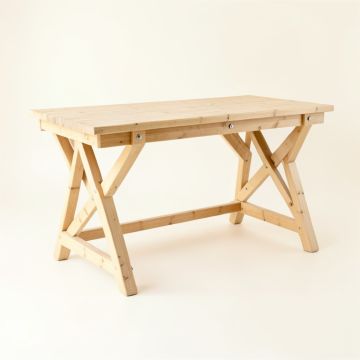 Dune Crossing Empty Workshop Workbench - Beige (synthetic illustration; no displayed measurements)