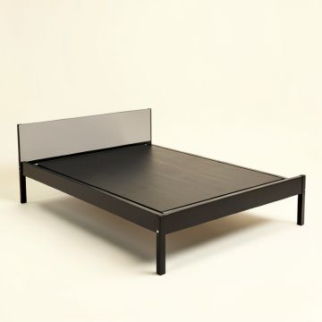 Vandalia Metal Platform Bed (synthetic illustration; no displayed measurements)