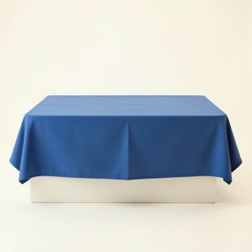 Holly Bridge Flat Bed Sheet - Blue (synthetic illustration; no displayed measurements)
