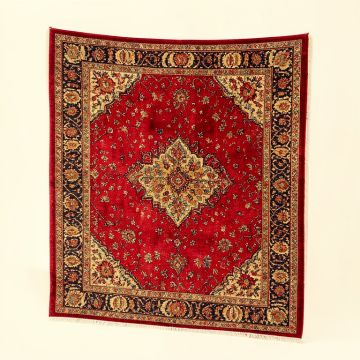 Queenan Beautifully Vintage Power Loom Red Rug (synthetic illustration; no displayed measurements)