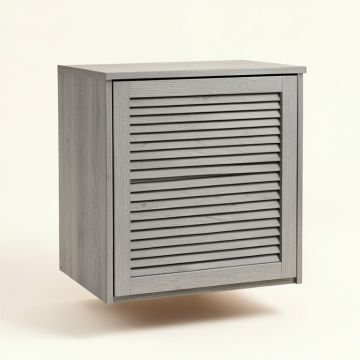 Hill Dale Wall-Mounted Laundry Cabinet - Gray (synthetic illustration; no displayed measurements)