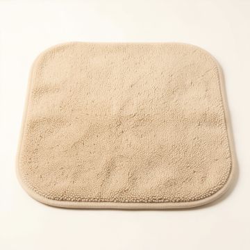Slate Crossing Bath Mat - Beige (synthetic illustration; no displayed measurements)