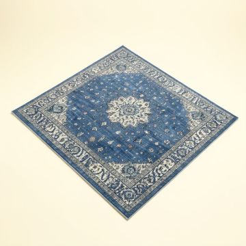 Coronita Bohemian Blue Area Rug (synthetic illustration; no displayed measurements)