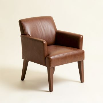 Ashbaugh Side Chair In Brown (synthetic illustration; no displayed measurements)