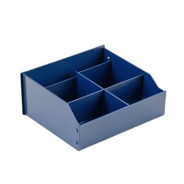 Elm Bridge Empty Coffee-Station Organizer - Blue