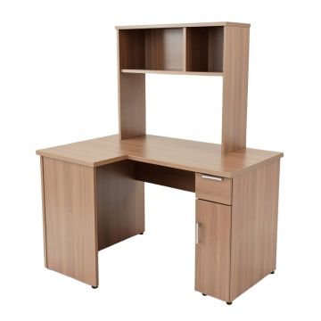 Hankins L-Shape Desk With Hutch