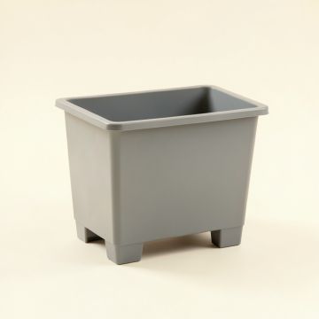 Aspen Canyon Empty Raised Planter - Gray (synthetic illustration; no displayed measurements)