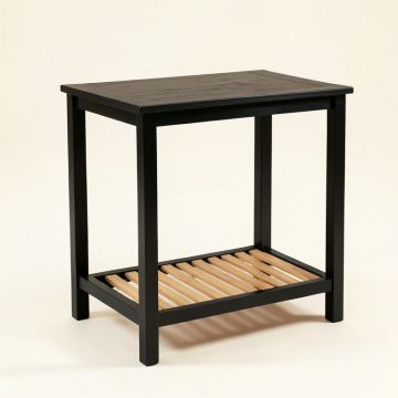 Brook Bend Freestanding Laundry Folding Counter - Black (synthetic illustration; no displayed measurements)