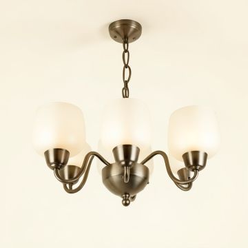 Tarri 3 - Light Shaded Globe Chandelier (synthetic illustration; no displayed measurements)