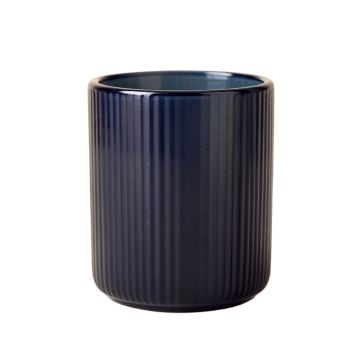 Field Bridge Empty Candle Holder - Navy