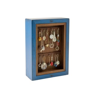 Wooden Jewelry Organizer Wall Mounted