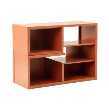 Brook Brook Desktop Shelving Unit - Terracotta
