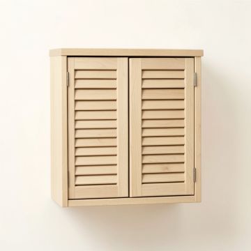 Vale Bluff Wall-Mounted Laundry Cabinet - Beige (synthetic illustration; no displayed measurements)