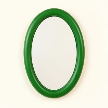 Moss Arc Framed Wall Mirror - Green (synthetic illustration; no displayed measurements)