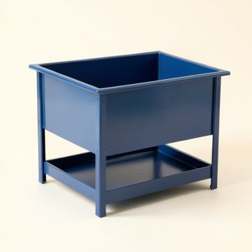 Harbor Crest Empty Raised Planter - Blue (synthetic illustration; no displayed measurements)