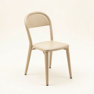 Elm Bridge Dining Chair - Beige (synthetic illustration; no displayed measurements)