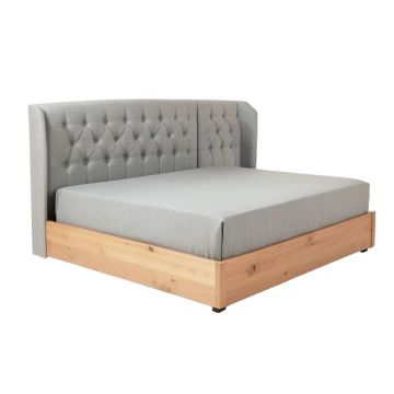 Threadgill Queen Tufted Upholstered Low Profile Standard Bed