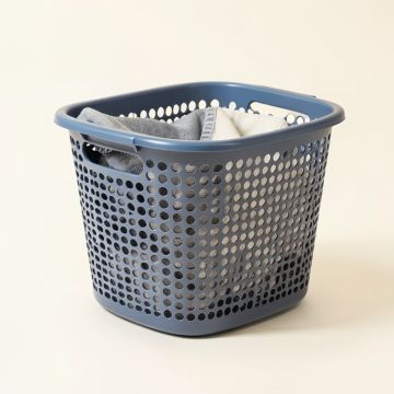Mesh Laundry Basket (synthetic illustration; no displayed measurements)