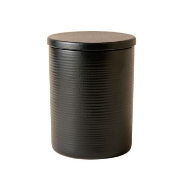 Alder Canyon Storage Canister With Lid - Black
