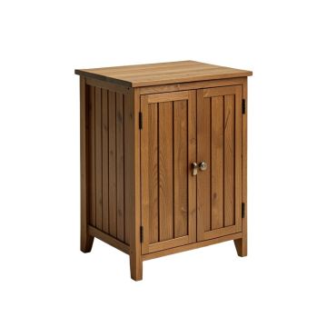 28.5 '' H X 30.5 '' W X 22 '' D Outdoor Wooden Storage Cabinet