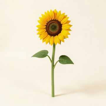 Full Bloom Sunflower Stem (synthetic illustration; no displayed measurements)