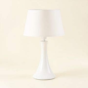 Delacroix 28.5 '' White Table Lamp (synthetic illustration; no displayed measurements)