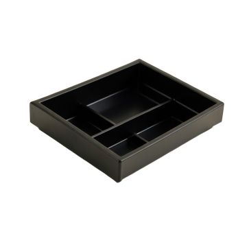 Pine Arc Empty Pantry Drawer Organizer Insert - Black
