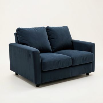 Worrall 62 '' Velvet Pillow Top Arm Reclining Loveseat (synthetic illustration; no displayed measurements)