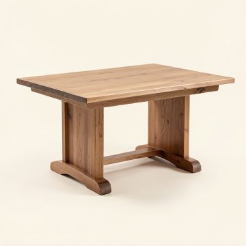 Brookhurst Drop Leaf Rubberwood Solid Wood Dining Table (synthetic illustration; no displayed measurements)
