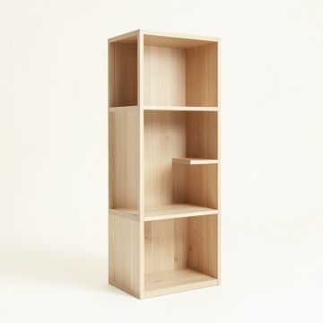 Hill Dale Narrow Cubby Tower - Beige (synthetic illustration; no displayed measurements)
