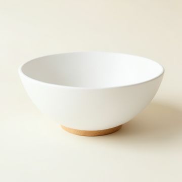 Spruce Bridge Dining Bowl - White (synthetic illustration; no displayed measurements)