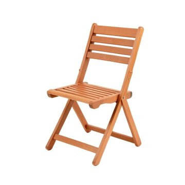 Moss Bluff Folding Outdoor Chair - Terracotta
